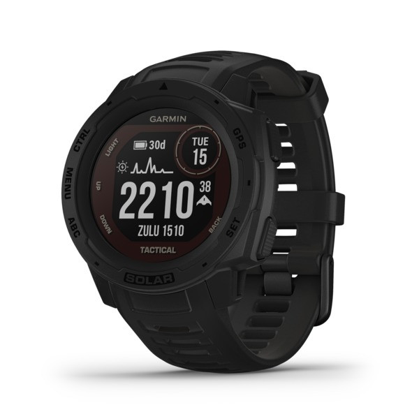 Petra Instinct(R) Solar Tactical Edition Gps Smartwatch (Black) GRM0229313