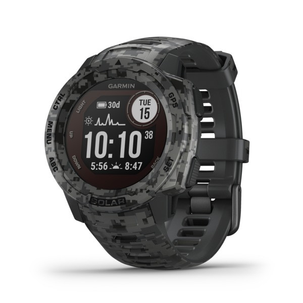 Petra Instinct(R) Solar Camo Edition Gps Smartwatch (Graphite Camo) GRM0229315