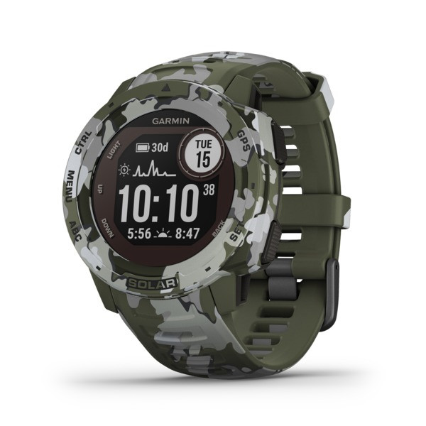 Petra Instinct(R) Solar Camo Edition Gps Smartwatch (Lichen Camo) GRM0229316