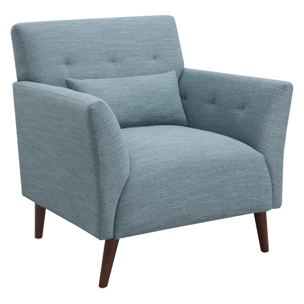 Phillip Accent Chair - Blue SB517-B87 By Office Star