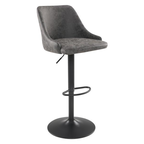 Sylmar Height Adjustable Stool - Charcoal SYL-P47 By Office Star