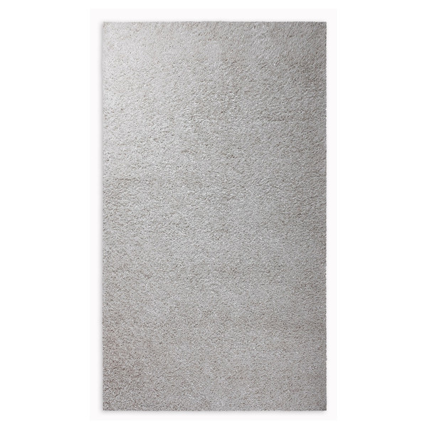5' X 7' White And Silver Sparkly Area Rug 396967 By Homeroots