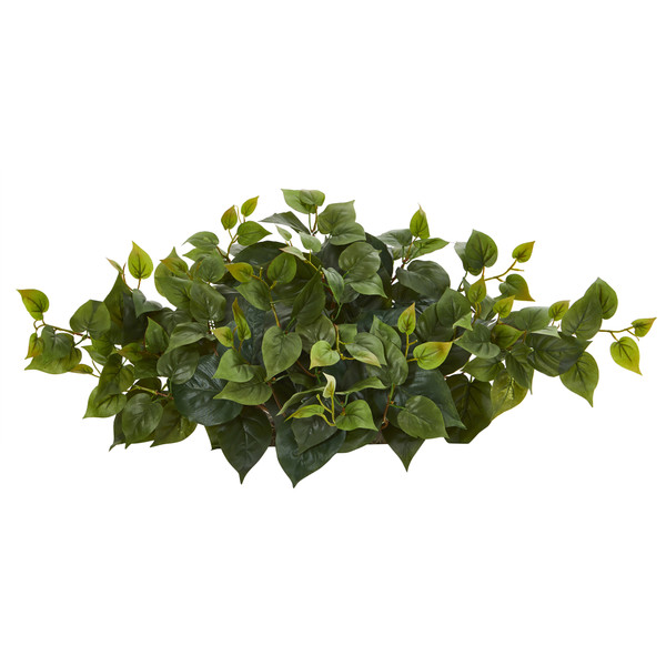 31" Philodendron Artificial Ledge Plant 8914 By Nearly Natural