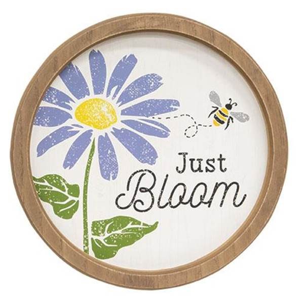 *Just Bloom Circle Frame G35915 By CWI Gifts