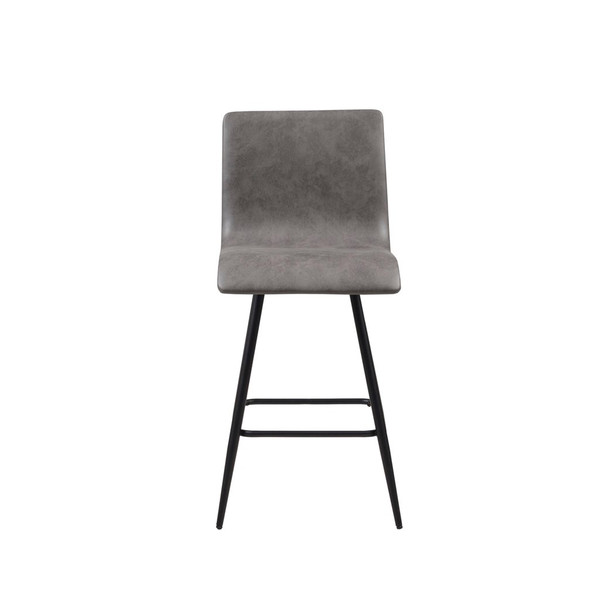 Adams Faux Leather Swivel Counter Stool By Ink+Ivy II104-0481