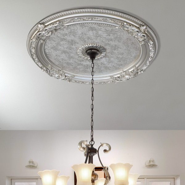 AFD Home Champagne Round Chandelier Ceiling Medallion 36In 12020505