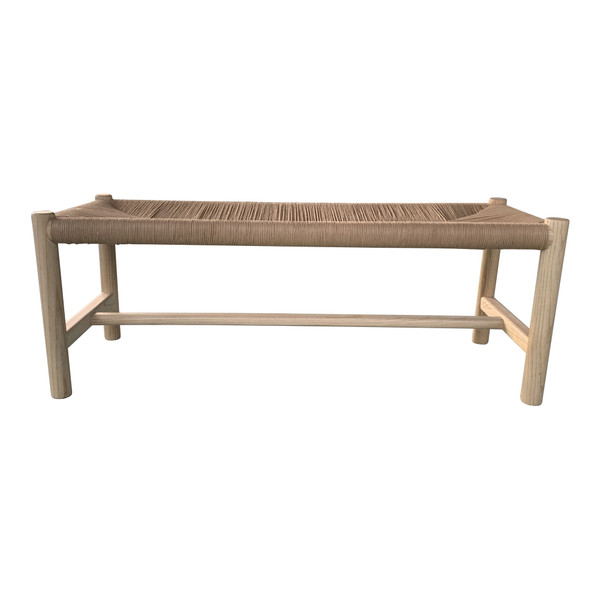 Moes Home Hawthorn Bench Large Natural FG-1028-24