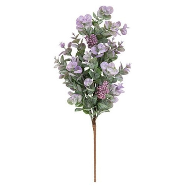 Lavender Eucalyptus With Seeds Bush 19" FT29005 By CWI Gifts