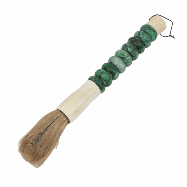 Green Jade Abacus Calligraphy Brush CB036-G