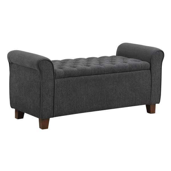 Crowder Storage Bench - Charcoal CDR48-BY7 By Office Star