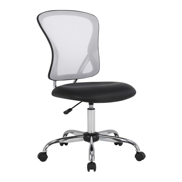 Gabriella Task Chair - White/Black GAB26-U6 By Office Star