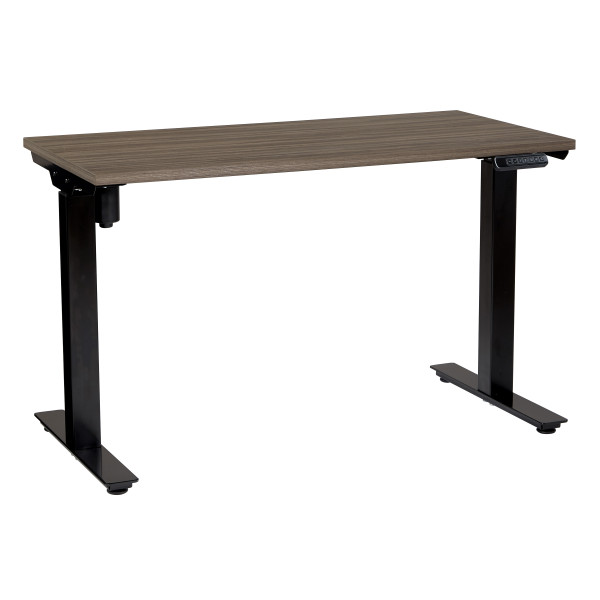 Prado Table - Urban Walnut/Top Black PRD2448HAT-UWB By Office Star