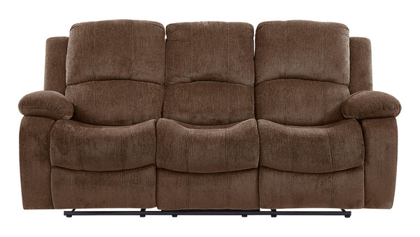 Subaru Coffee Reclining Sofa With Drop Down Table U3118C-SUBARU COFFEE-RS W/ DDT By Global Furniture