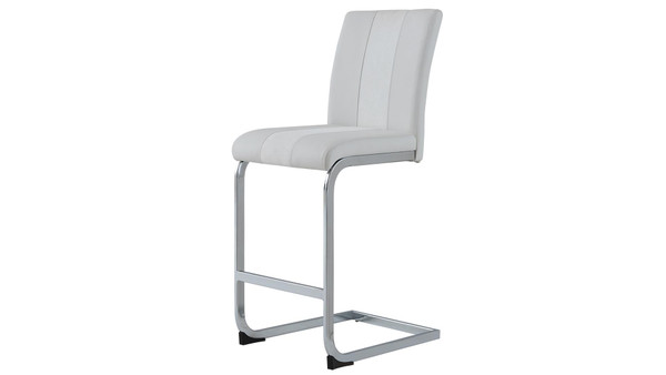 White Bar Stool D915BS-WHT By Global Furniture