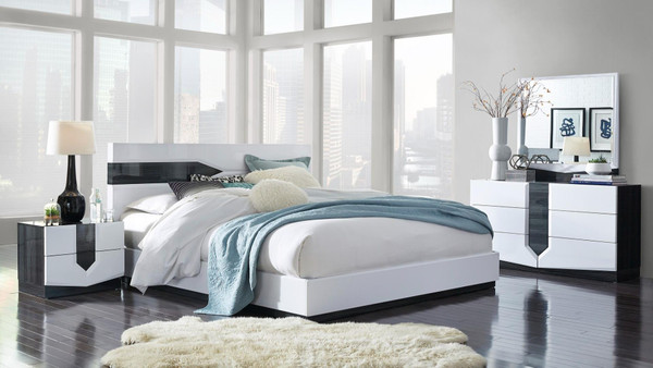 Hudson Queen Bedroom Set HUDSON-QBG By Global Furniture