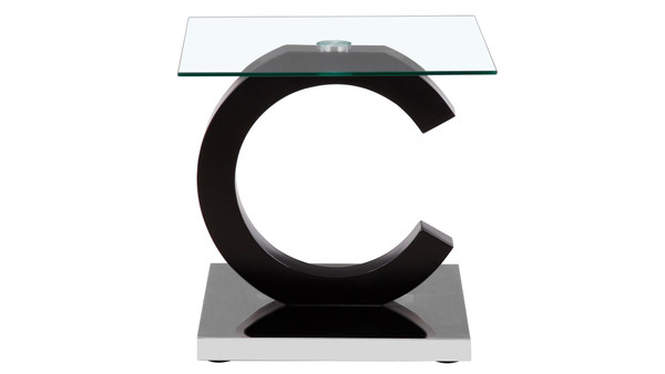 Black End Table T2207ET By Global Furniture