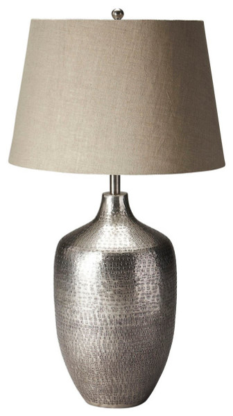 Butler Lemont Antique Silver Table Lamp 7127116