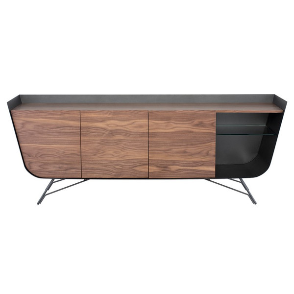 Noori Sideboard - Walnut/Titanium HGNE115 By Nuevo Living