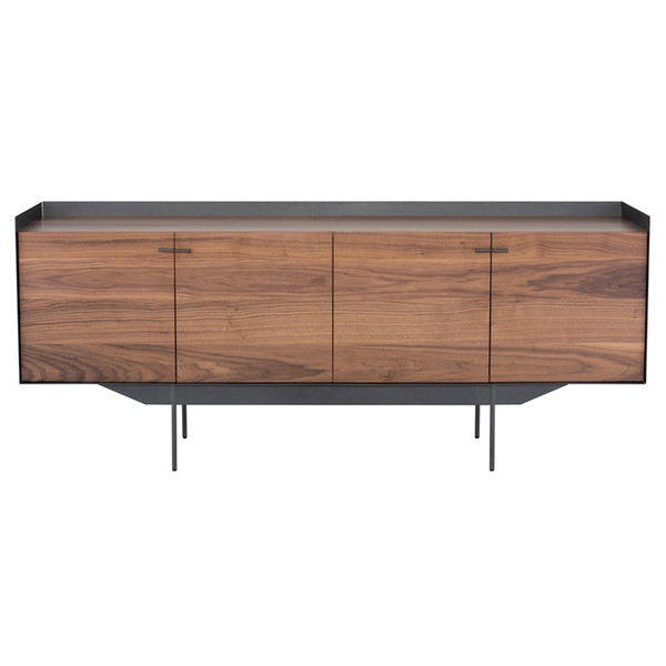 Egon Sideboard - Walnut/Titanium HGNE121 By Nuevo Living