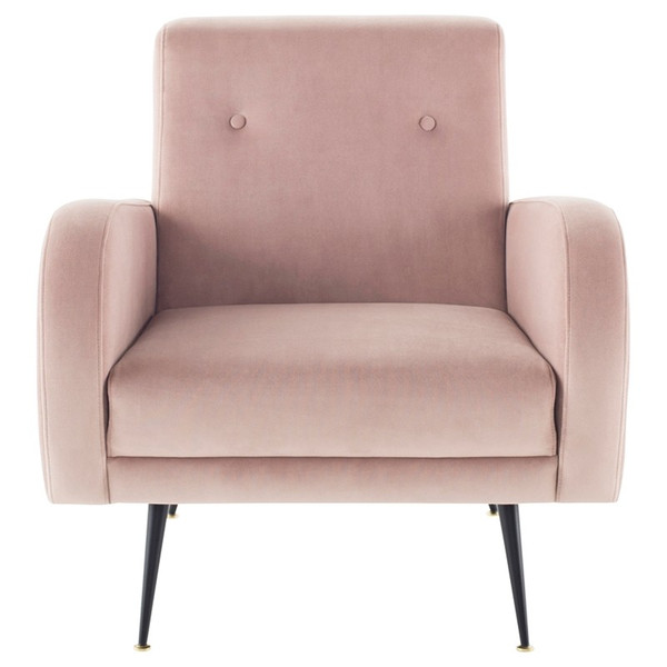 Hugo Occasional Chair - Blush/Black HGSC393 By Nuevo Living