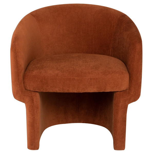 Clementine Occasional Chair - Terracotta/Black HGSC703 By Nuevo Living