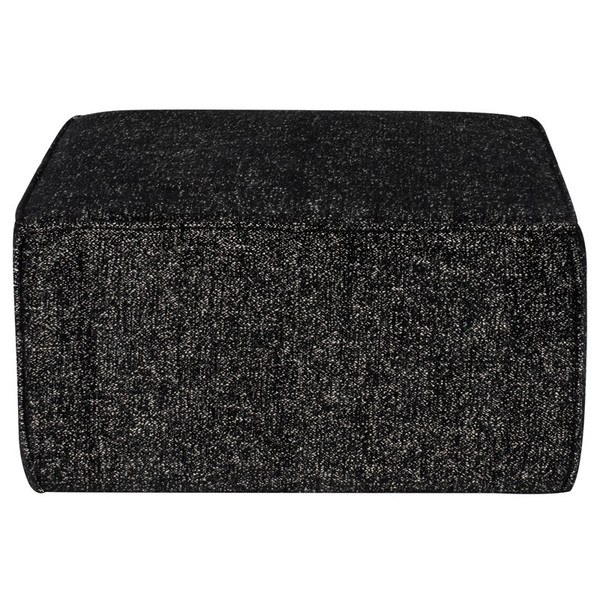 Santina Ottoman - Salt & Pepper/Black HGSC737 By Nuevo Living