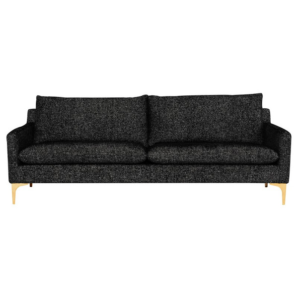 Anders Sofa - Salt & Pepper/Gold HGSC854 By Nuevo Living