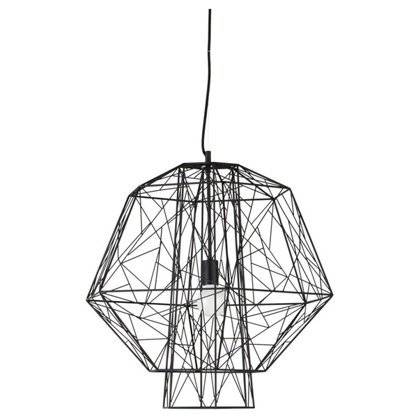 Zeus Pendant - Black HGSK320 By Nuevo Living