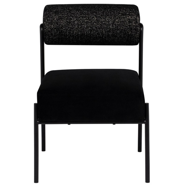 Marni Dining Chair - Salt & Pepper/Black HGSN115 By Nuevo Living