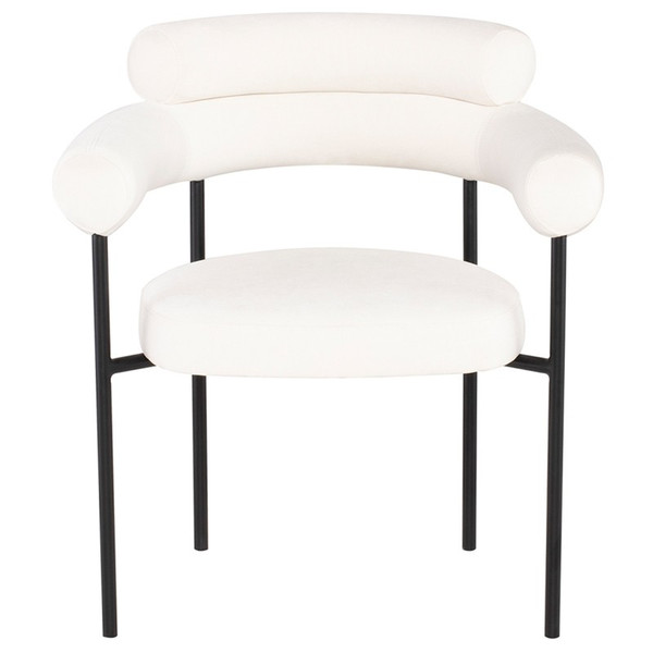 Portia Dining Chair - Oyster/Black HGSN150 By Nuevo Living