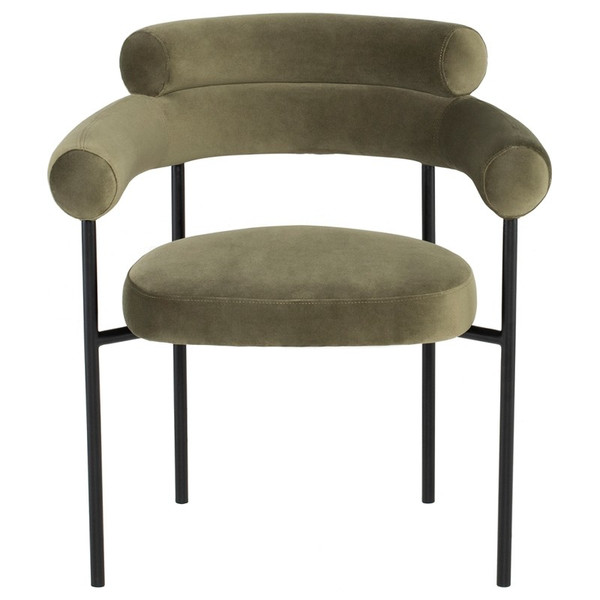 Portia Dining Chair - Safari/Black HGSN151 By Nuevo Living