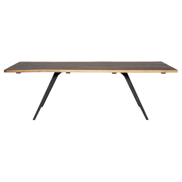 Vega Dining Table - Seared/Black HGSR352 By Nuevo Living