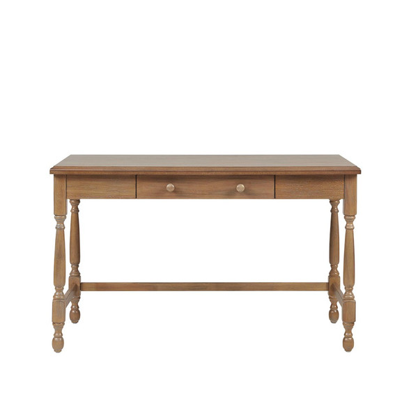 Tabitha Solid Wood Desk With 1 Drawer And Turned Legs By Martha Stewart MT122-0145