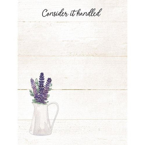 Consider It Handled Notepad G55050 By CWI Gifts