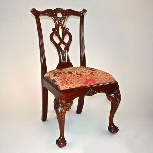 33498/2M-062 Vintage Chippendale Side Chair M