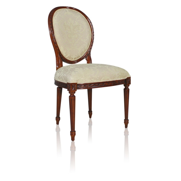 33464/2MLSC-055 Vintage Louis Xvi Arm Chair Mlsc