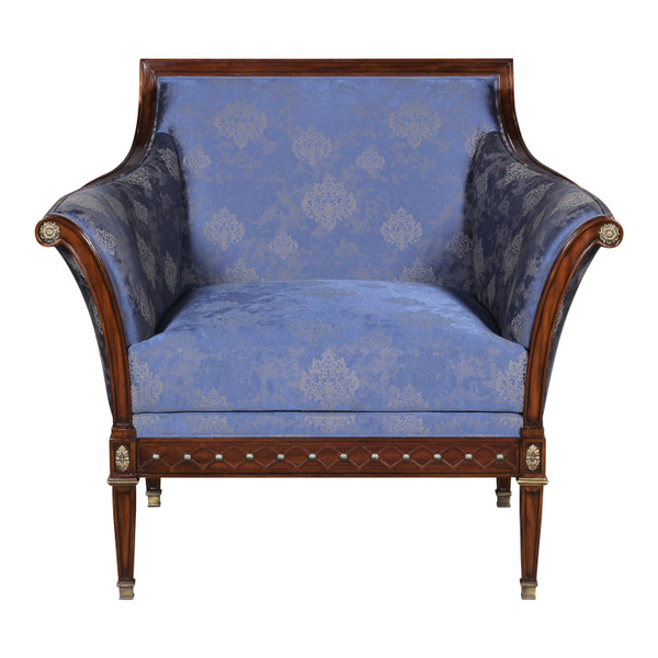 34482EM-136 Vintage One Seater Louis Xvi Kensington Em