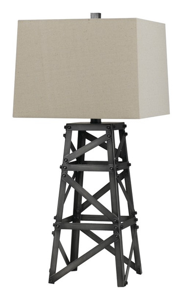 BO-2683TB Tower Metal Table Lamp by Calighting