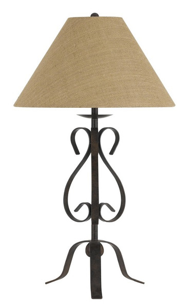 BO-2703TB Ekalaka Iron Table Lamp by Calighting