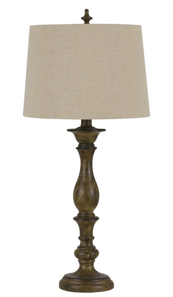 BO-2710TB-2 Harrow Resin Table Lamp by Calighting