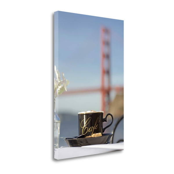 Up Close Cafe Mug Golden Gate Bridge 1 Giclee Wrap Canvas Wall Art 437457 By Homeroots