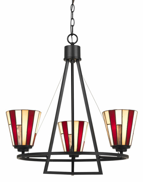FX-3543/3 Imperial Tiffany Light Chandelier by Calighting