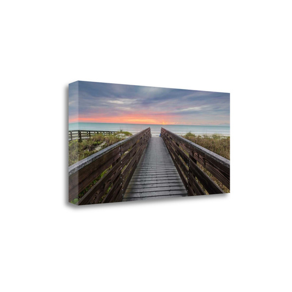 Beach Entrance 1 Giclee Wrap Canvas Wall Art 443336 By Homeroots