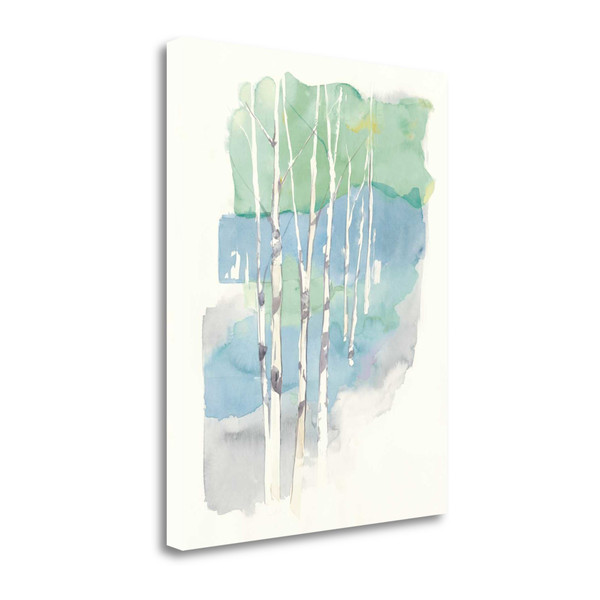 Watercolor Abstract Trees Giclee Wrap Canvas Wall Art 466606 By Homeroots