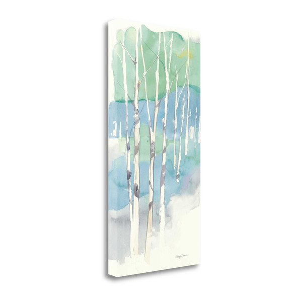 Watercolor Abstract Forest 2 Giclee Wrap Canvas Wall Art 466666 By Homeroots
