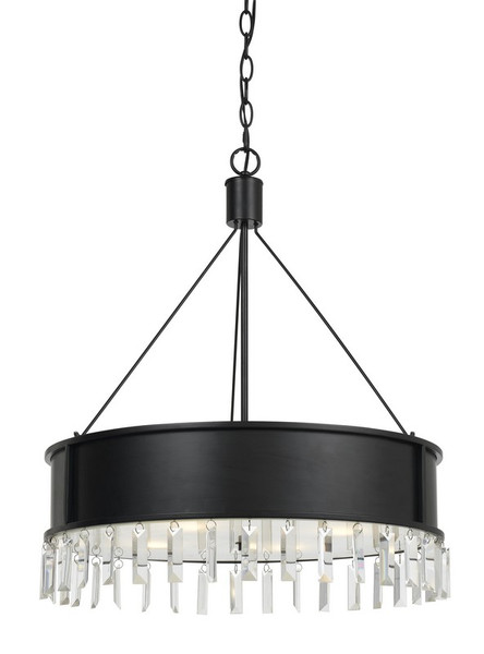FX-3611-4 4 Light Roby Metal Chandelier by Calighting