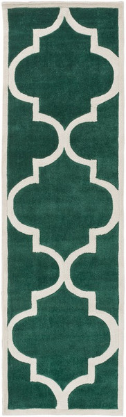 Surya Mamba Hand Tufted Green Rug MBA-9061 - 2'6" x 8'