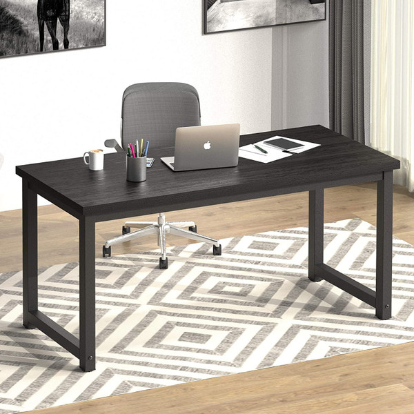 Modern Black Mutli Function Computer Table Desk 470388 By Homeroots