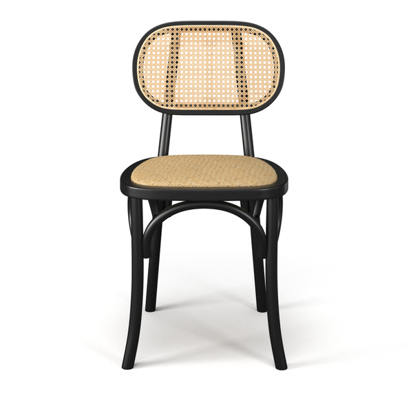 Aeon Dining Chair - Black - Set Of 2 AE1964-Black