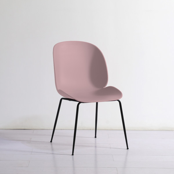 Aeon Pink Plastic Dining Chair - Set Of 2 AE2068-Pink